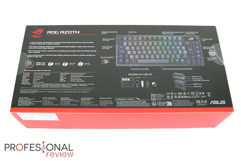 Asus Rog Azoth Review En Espa Ol An Lisis Completo