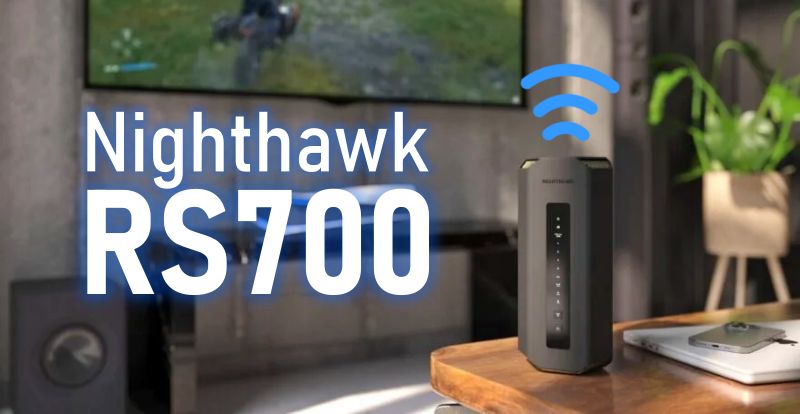 Nighthawk RS700 router WiFi 7 hasta 19 Gbps