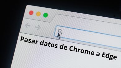 cómo pasar los datos de Chrome a Edge