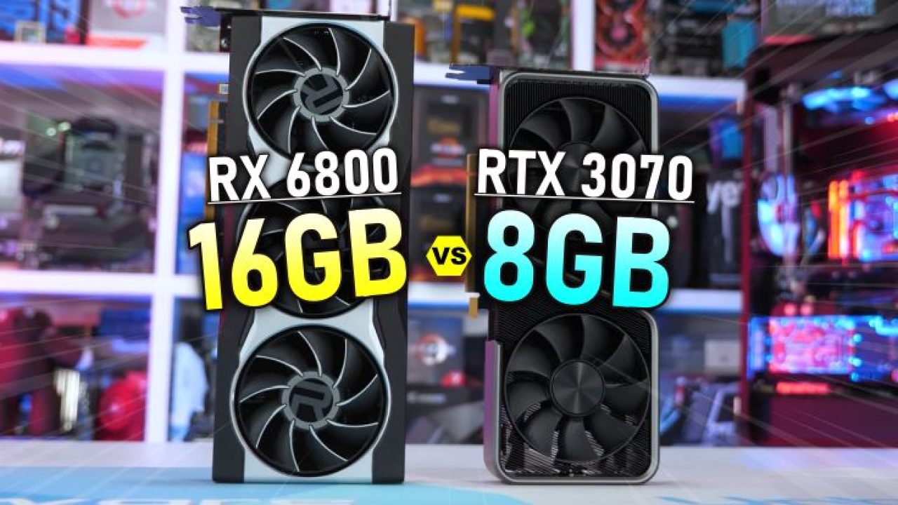 8GB VRAM vs. 16GB VRAM: RTX 3070 vs. Radeon 6800