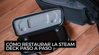 Cómo restaurar la Steam Deck paso a paso