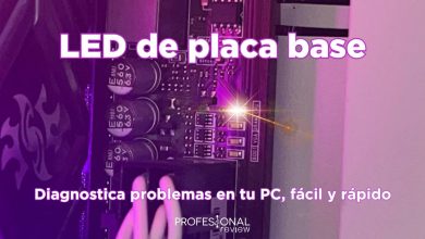 LED placa base