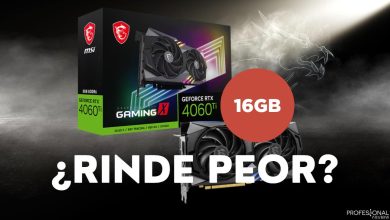 MSI RTX 4060 Ti 16GB rinde peor