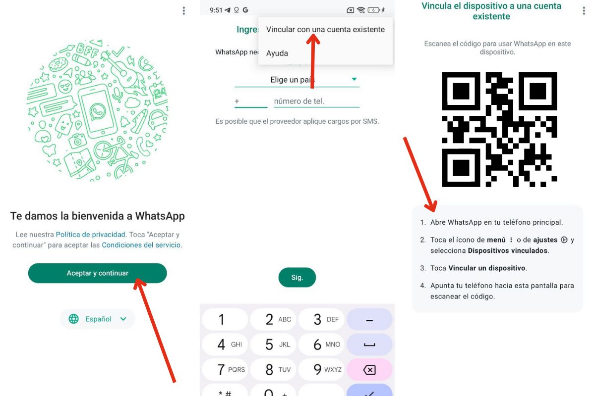 Cómo usar WhatsApp en dos móviles a la vez con su versión web