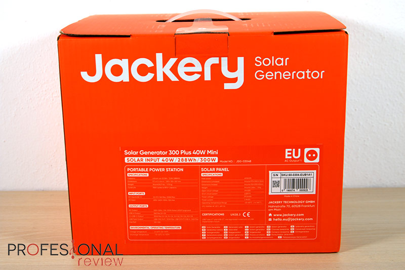 Jackery Solar Generator 300Plus with 40W Mini, 526.00 CHF