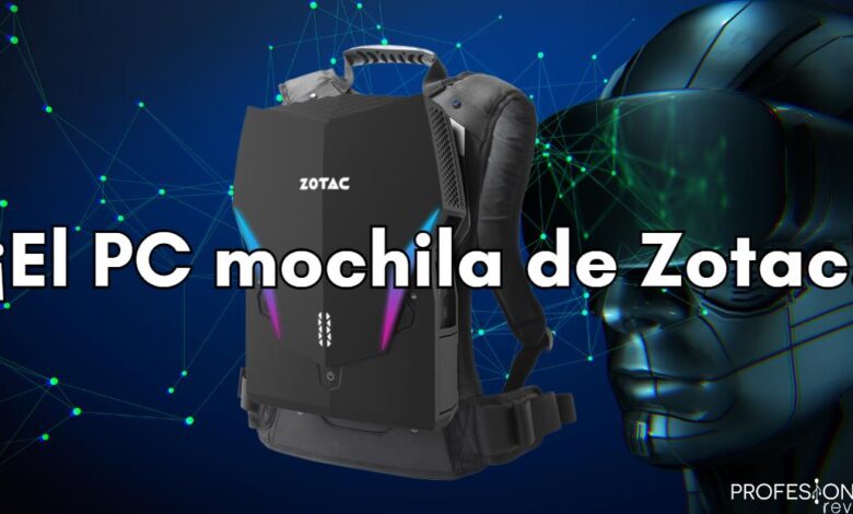 Zotac PC mochila VR GO 4.0 A2000