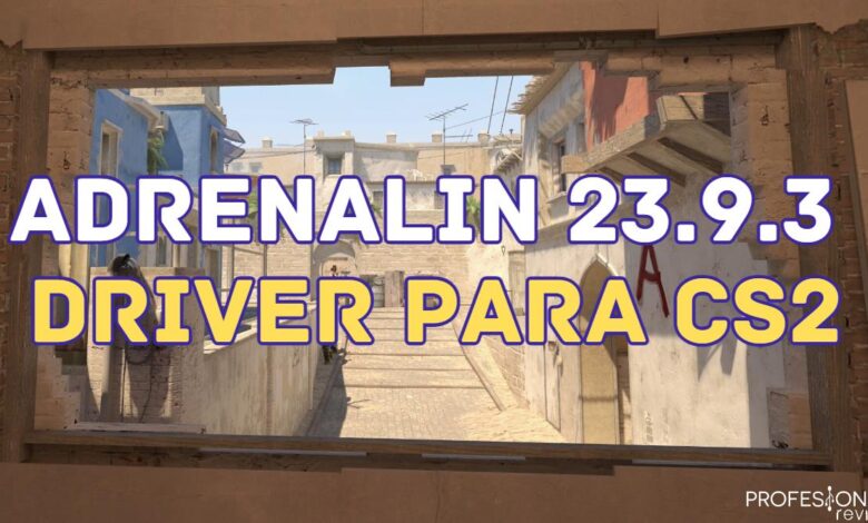 AMD Adrenalin Edition 23.9.3 Counter Strike 2