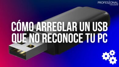 Cómo arreglar un USB que no reconoce tu PC