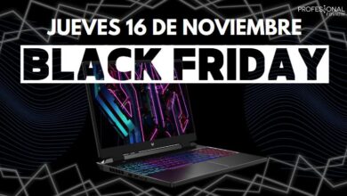 Black Friday portátiles jueves 16