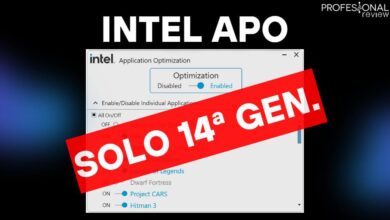 Intel APO 13 12 generacion