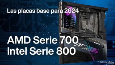 AMD Serie 700 Intel Serie 800 placas base 2024