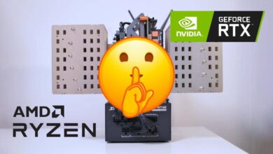 PC pasivo RTX y Ryzen