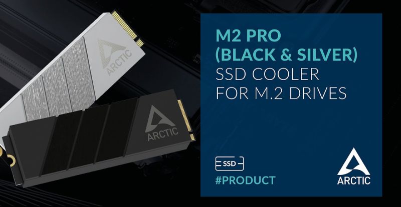 Arctic M2 Pro: Disipador SSD compatible con PlayStation 5