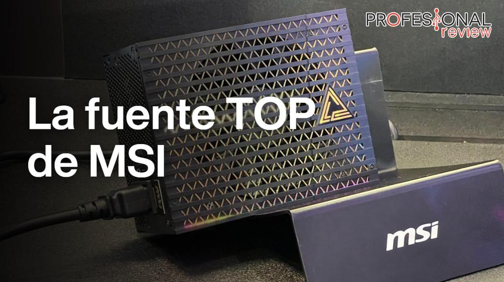 MSI MEG Ai1600T PCIE5, su nueva fuente tope de gama para doble RTX 4090