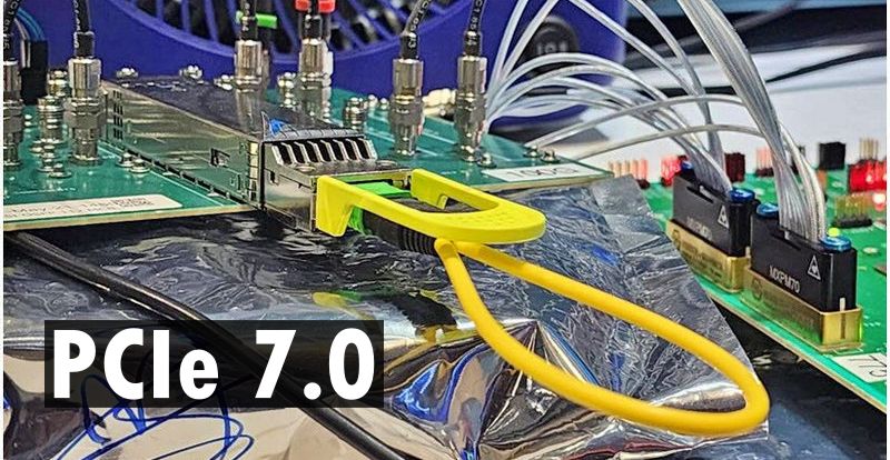 PCIe 7.0: Primeras demostraciones con conectividad óptica, alcanza los 128 GT/s