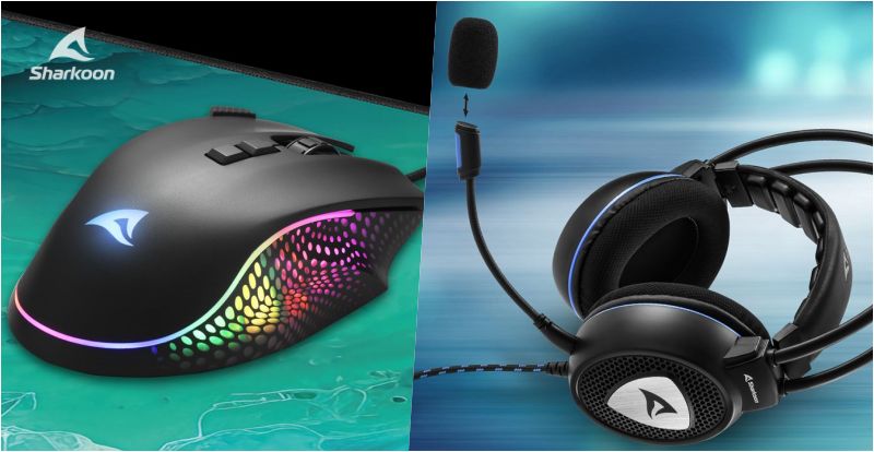 Sharkoon presenta el ratón Shark Force 3, los auriculares SGH40W y más periféricos en Computex