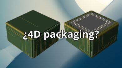 4D packaging chips