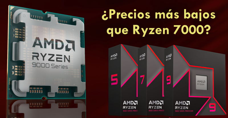 AMD Ryzen 9000: Comerciante chino revela precios más bajos que en la serie Ryzen 7000