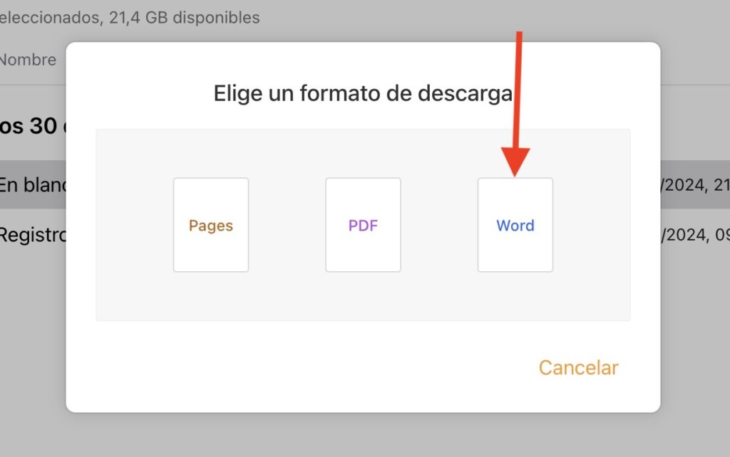 Abrir un archivo de Pages en Windows