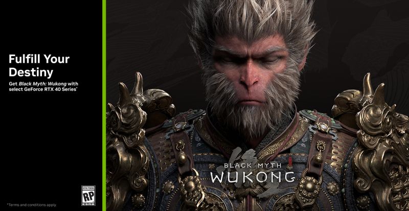 Black Myth: Wukong: Nvidia regala una copia del juego con la compra de una GeForce RTX 40