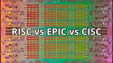 RISC vs EPIC vs CISC