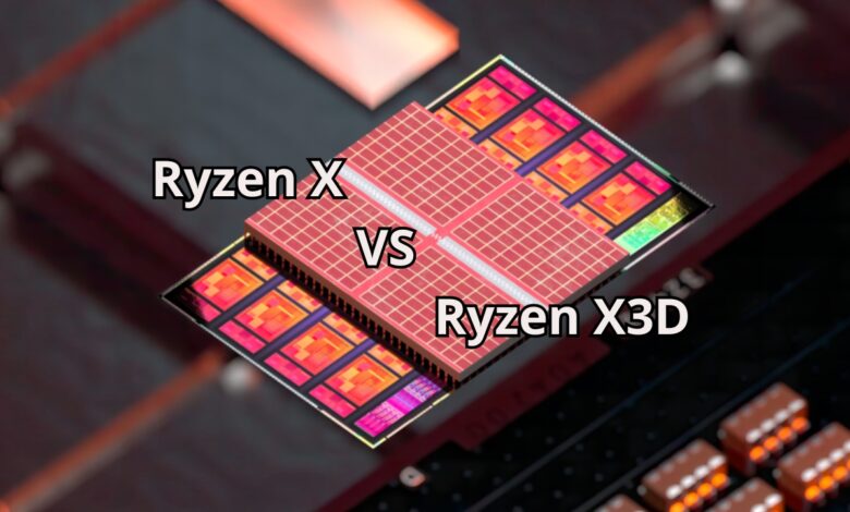 Ryzen X vs X3D