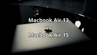 Macbook Air 13 vs Macbook Air 15