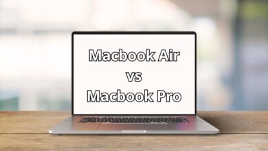 Macbook Air vs Macbook Pro