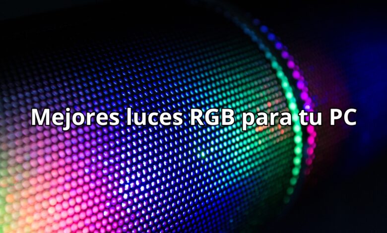 luces RGB para PC