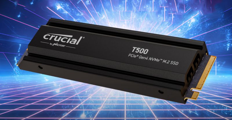 Crucial T500: Se lanza finalmente el modelo de 4 TB de almacenamiento