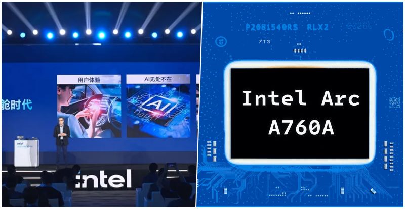 Intel Arc A760A: Es anunciado una nueva dGPU de arquitectura Alchemist para automóviles