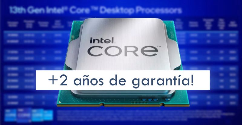 Intel Raptor Lake de 14.ª y 13.ª Gen reciben dos años más de garantía