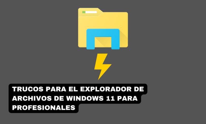 Trucos para el Explorador de Archivos de Windows 11 para profesionales