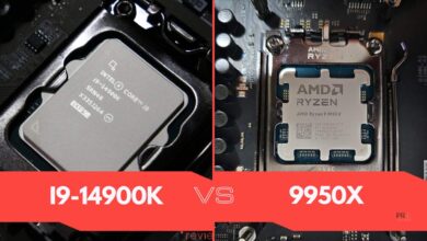 amd ryzen 9 9950X vs i9-14900k