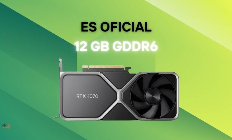 rtx 4070 gddr6