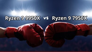 Ryzen 9 9950X vs 7950X