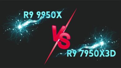 Ryzen 9 9950X vs 7950X3D