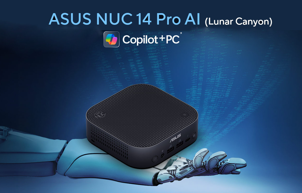 ASUS NUC 14 Pro AI: la solución con AI perfecta para entornos profesionales