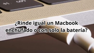 Rendimiento Macbook enchufado vs batería