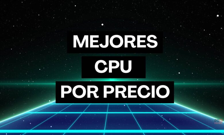 mejores procesadores intel amd