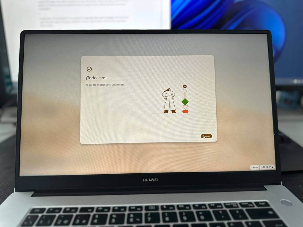 Cómo configurar un Chromebook desde cero