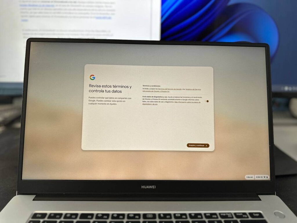 Cómo configurar un Chromebook desde cero