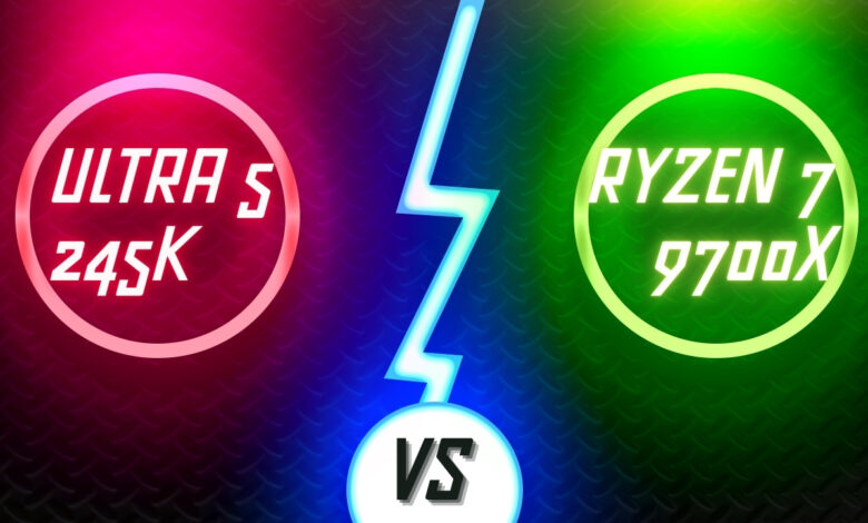 Ultra 5 245K vs Ryzen 7 9700X