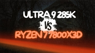 Ultra 9 285K vs Ryzen 7 7800X3D