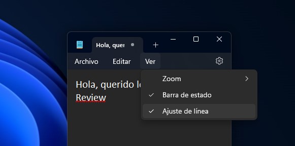 Trucos para el bloc de notas de Windows 11 para usarlo como un profesional