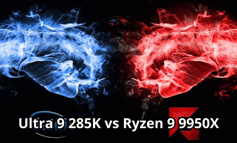 Intel Core Ultra 9 285K vs Ryzen 9 9950X