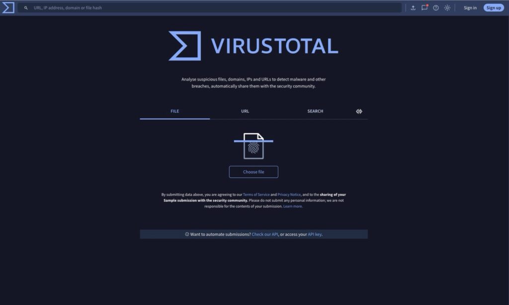 VirusTotal