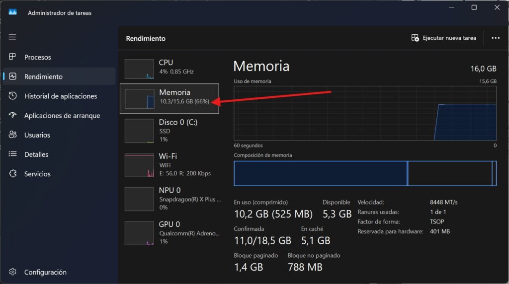 Cuánta memoria RAM tiene mi PC