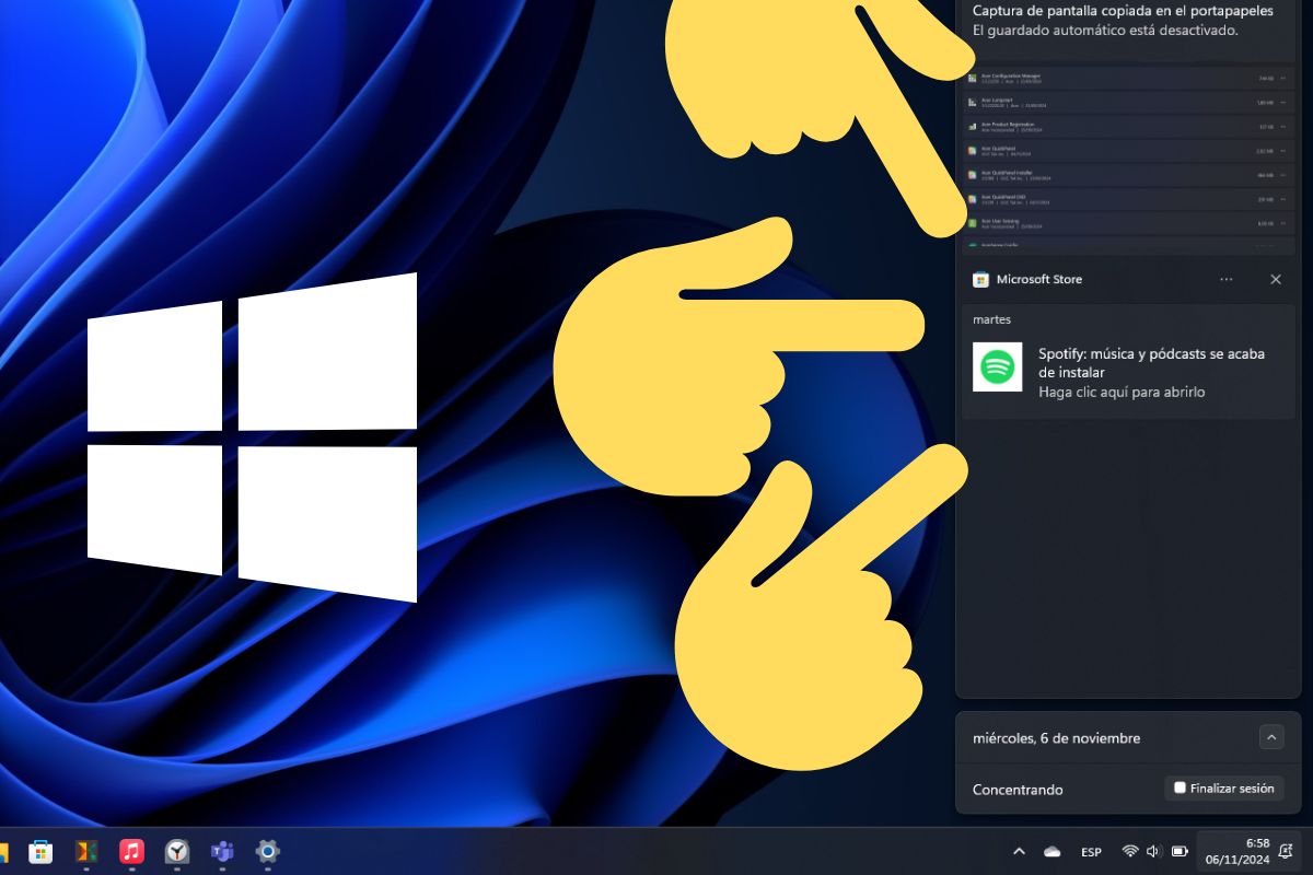 Notificaciones de Windows 11: personaliza las alertas en tu PC