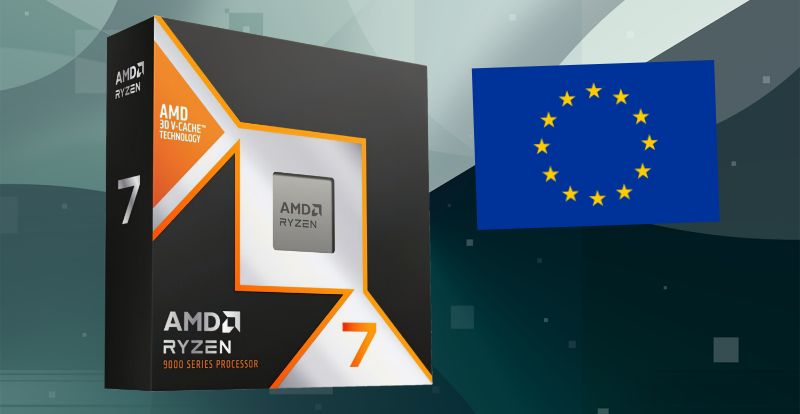 AMD Ryzen 7 9800X3D se agota en Estados unidos y en minoristas europeos